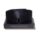 DROWSY Silk Sleep Mask - Face-Hugging, Padded Cocoon for Luxury Sleep in Total Darkness - 100% Pure Mulberry Silk (Black Jade)