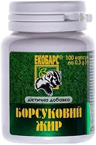 Badger Fat 100 Capsules Source naturelle des acides gras polyinsaturés