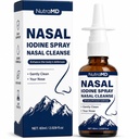 Nutramd Iodine Nasal Spray, with Fulvic Acid, 60ml