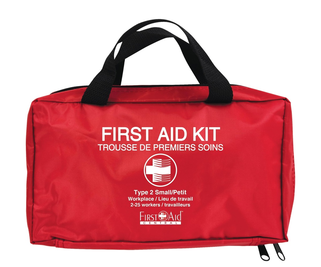 First Aid Central AZ-CSA2SN Type 2 25-Person Basic First Aid Kit, 91 Pieces