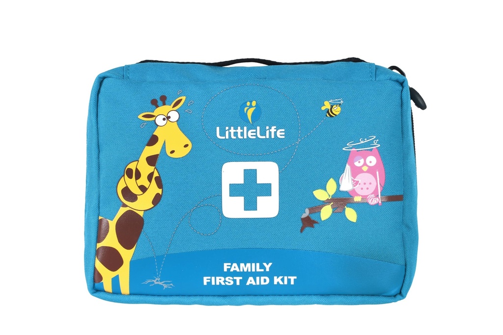 LittleLife Family First Aid Kit, Ideal for Home and Family Holidays to Treat Joint Injuries