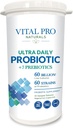 Vital Pro Naturals - Probiotique Ultra Daily Plus Prébiotiques 30 Capsules