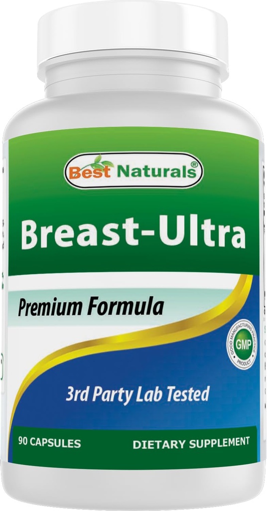 Best Naturals Breast-Ultra Breast Enlargement Pills 90 Capsules (90 Nombre (paquet de 1))