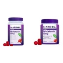 Natrol Melatonin 5mg Gummies 140ct & 90ct Strawberry Soutien au sommeil