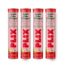 THE PLANT FIX Apple Cider Vinegar Effervescent Tablet with Mother | Supports Metabolism & Control Cravings | With 750mg ACV, Vit B6 & B12 | No Added Preservative | (Pack of 4)