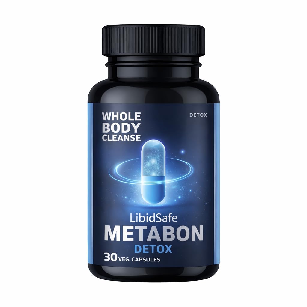 Metabon Detox Capsules – Metabon Whole Body Cleanse Formula with Improved Absorption and Natural Ingredients for Effective Detoxification and Improved Energy Levels
