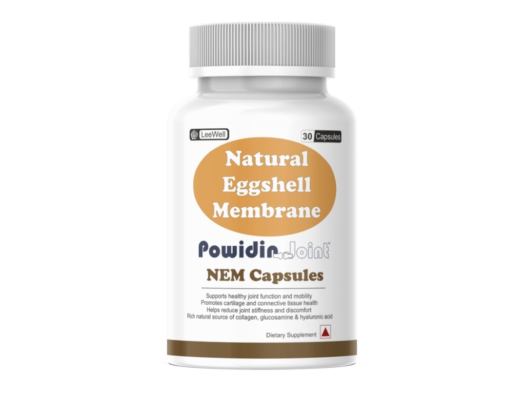 Natural Eggshell Membrane NEM Capsules, 30 Capsules