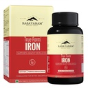 Rasayanam Iron Supplement for Women & Men | Ferrous Bisglycinate with 4X Absorption | Vitamin C & B-Complex | Easy Digestion, Boosts Hemoglobin & Energy