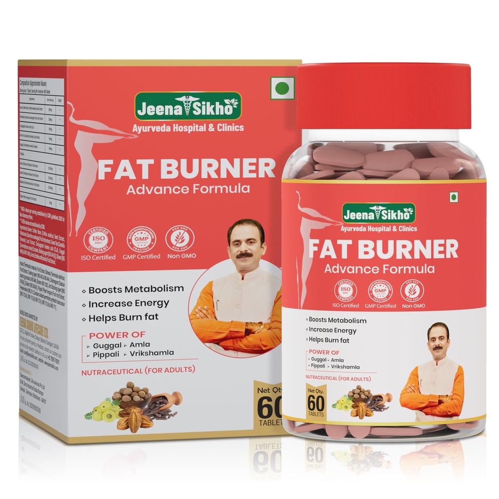 Jeena Sikho Fat Burner Advance Formula, 60 Tablets