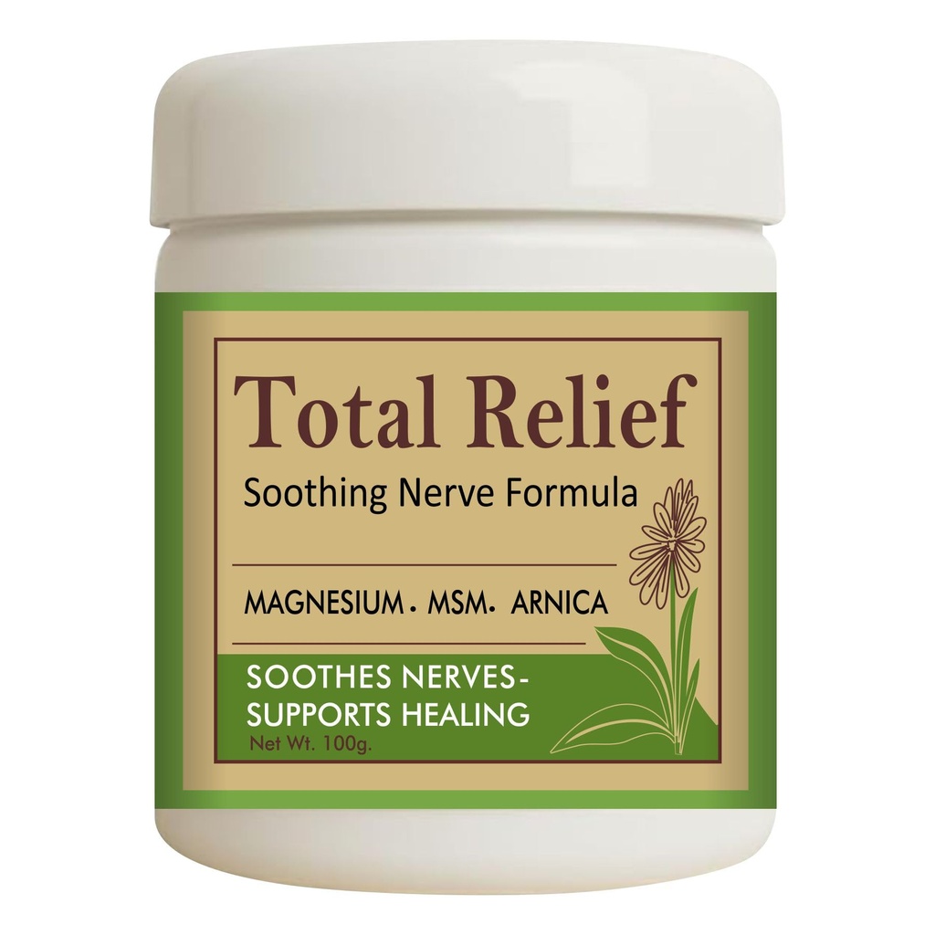 Mexmy Total Relief Magnesium Cream for Nerves – Fast-Absorbing MSM & Arnica Cream for Healthy, Comfortable Nerves and Daily Comfort ((Pack Of 1-100gm))