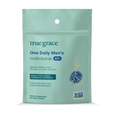 Vrai Grace Homme 40+ Un supplément quotidien multivitamine fermenté minéraux, Adaptogènes organiques et champignons Immune d'équilibre du corps entier, Endurance, os et soutien cardiaque - Non-OGM - 90 comprimés végétariens