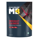 MuscleBlaze Weight Gainer Powder, Chocolate, 1kg (2.2lbs)