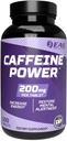 EAS Caffeine Power 200mg de supplément de pilules caféines Augmenter l'énergie et restaurer l'alerte mentale Sans gluten, sans OGM, respectueux des végétaux