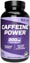 EAS Caffeine Power 200mg de supplément de pilules caféines Augmenter l'énergie et restaurer l'alerte mentale Sans gluten, sans OGM, respectueux des végétaux