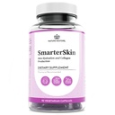 La peau plus intelligente, la santé de la peau nourrissante à l'intérieur, triple combinaison d'extrait de polypodium Leucotomos, FloraGLO, Verbasnol, 60 Capsules Vegan