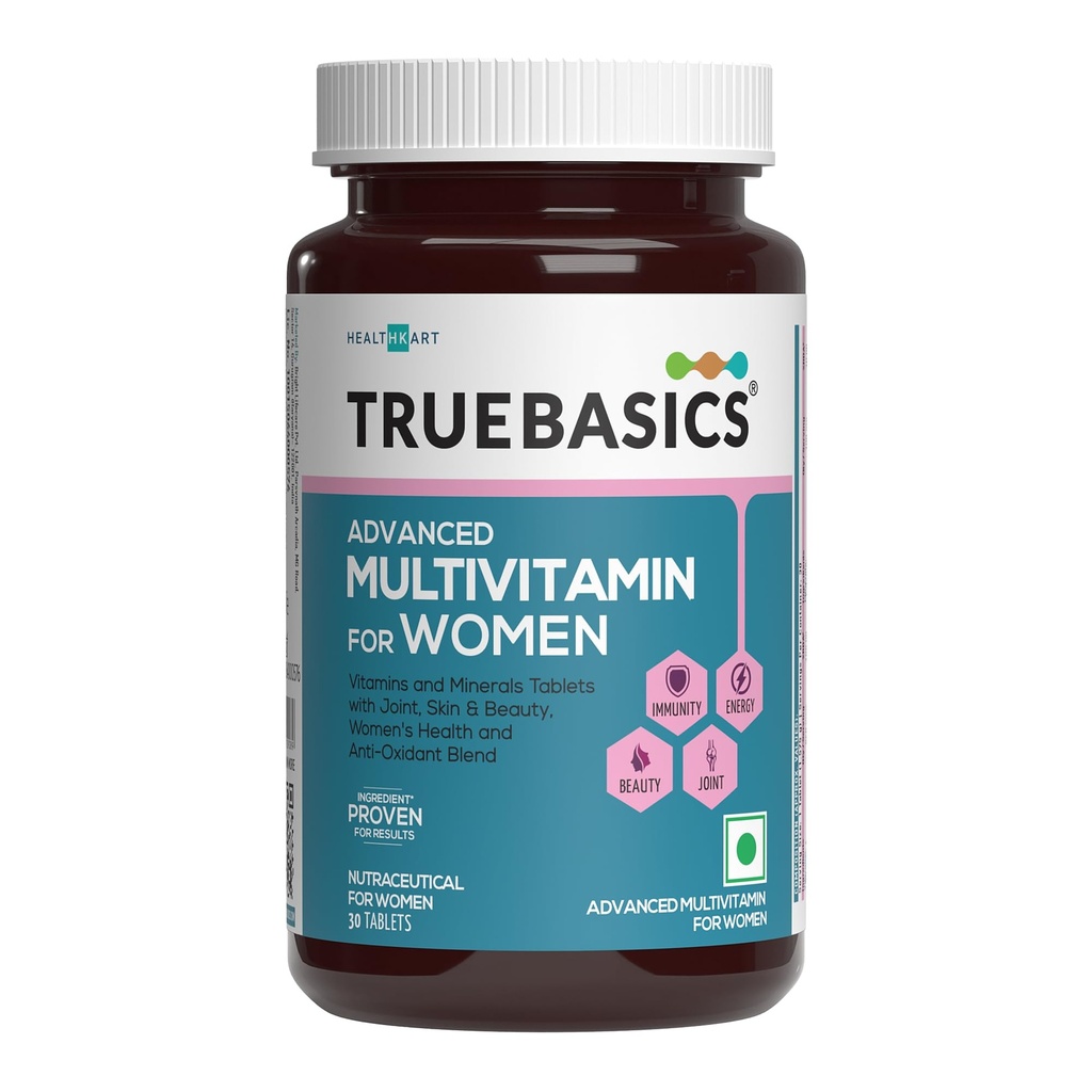 TrueBasics Advanced Multivitamin for Women, 30 Tablets