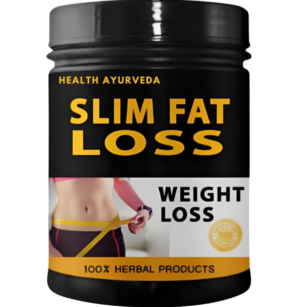 Slim Fat Loss/Ayurvedic Weight loss Medicine For Men & Women 30 Capsule Pack 1
