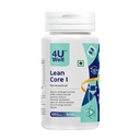 4UWell Lean Core I Fat Burner Supplement for Men & Women | Weight Loss Support Capsules | Boosts Metabolism, Energy & Fat Burning | Natural Ingredients | Gym & Fitness Support | 60 Capsules