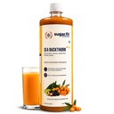 Sugar.fit Himalayan Sea Buckthorn Juice 1000ml | Cold Pressed Seabuckthorn Berry Pulp with 14 Herbs - Amla, Karela, Jamun | Natural Vitamin C, Omega 3 6 7 9 | Immunity, Skin Glow & Gut Health