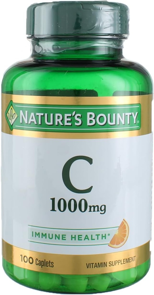Vitamine C, 1000mg, 100caplets (paquet de 3)