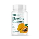 MICHAEL Santé Programmes naturopathiques Enzymes digestifs - 90 capsules - Aide à la digestion des protéines, des graisses, de l'amidon, des produits laitiers et des glucides - 30 portions