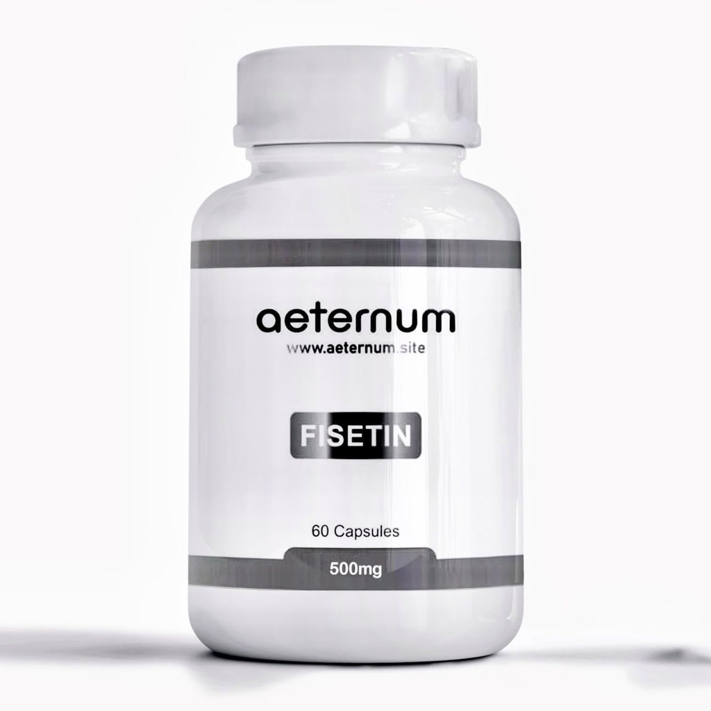 aeternum Premium Quality Fisetin 500mg 60 Capsules
