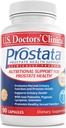 Prostata clinique des médecins américains - Supplément prostate prouvé cliniquement pour les hommes - Soutien au piège urinaire et au vérin - Saw Palmetto, vitamine E, graines de citrouille - États-Unis fabriqués- 60 capsules[20 jours]