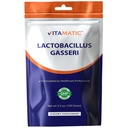 Vitamatic Lactobacillus Gasseri Probiotic Powder - Digestive Health Support - 100 Gram (3.5 OZ) - 100 portions