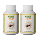 Jeena Sikho LIV-DS | Ayurvedic Supplement For Liver Care | Naturally Blended With Bhumiamla, Kasani, And Himsra | Herbal Remedy For Good Health, 60 Capsules, Pack of 2