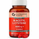 Carbamide Forte Nac Supplement For Lung Detox | N acetyl Cysteine 600mg | Lung Detox For Smokers | Nac 600mg - 60 Tablets