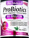 FITO MEDIC'S Lab - Probiotiques pour les femmes - 50 Million CFU de probiotiques- 60 Jours Servir s -probiotiques pour la santé digestive- 16 - probiotique - Blend. Promouvoir l'équilibre digestif.