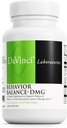 DAVINCI Labs Behavior Balance-DMG - Supplément alimentaire pour soutenir la clarté, les compétences sociales, l'adaptation au stress et la santé immunitaire* - avec vitamine E, B6, zinc et plus - sans gluten - 120 capsules végétariennes