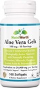 Supplément Aloe Vera (100 Softgels) 20 000mg Gel pur Équivalence – Fabriqué avec Aloe Vera biologique