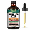 Soursop Bitter with Turmeric, Garlic, Reishi, Moringa, Hibiscus Extract, Black Seed Oil, Ashwagandha Powder, 50ml