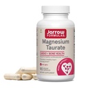 Formules de Jarrow Taurate de magnésium, supplément alimentaire, soutient la santé des os et des cardios, 300 mg par portion, 90 capsules de légumes, jusqu'à 30 jours d'approvisionnement