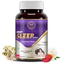 Shudh Kaama Deep Sleep Melatonin 10mg Sleeping Tablets for Deep Sleep with Tagar 250mg, Chamomile & Vitamin B6 | Melatonin Tablets for Sleep | Sleeping Pills for Men & Women – 60 Tablets