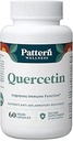 Pattern Wellness Supplément Quercetin avec Bromelain - Fonction immunitaire et soutien à la santé cellulaire - Antioxydant et mieux-être corporel entier - 60 Capsules Vegan