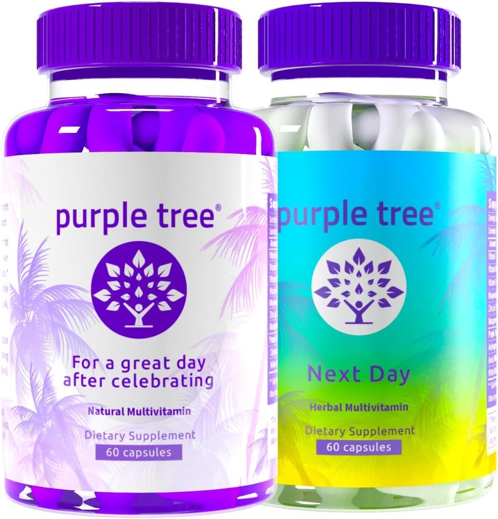 arbre pourpre® Célébrez + le lendemain Bundle 120 Pills