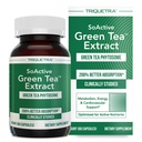 Extrait de thé vert SoActiveMC - Phytosome du thé vert étudié cliniquement - Jusqu'à 200 % Meilleure absorption et biodisponibilité - Dose validée cliniquement - Soutient le métabolisme et la gestion du poids - 60 capsules
