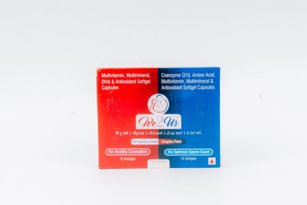 Couples Wellness Softgels | Amino Acids, Multivitamins, Multiminerals & Antioxidants | CoQ10, Lycopene, Ginseng, DHA, Folic Acid & Soy Isoflavones | 30 Softgels