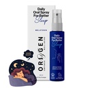 Oriygen Sleep Supplement Melatonin Oral Spray for Deep Sleep | 3mg Per Serving | Cranberry Flavour | Non addictive | Liposomal Technology | 4 Sprays Per Day | 30ml – 2 Months Supply