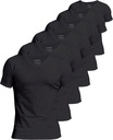 Sous-vêtements pour hommes Comfneat 100 pour cent coton sous-vêtements Comfy V-Neck T-shirts (4-Pack/6-Pack)