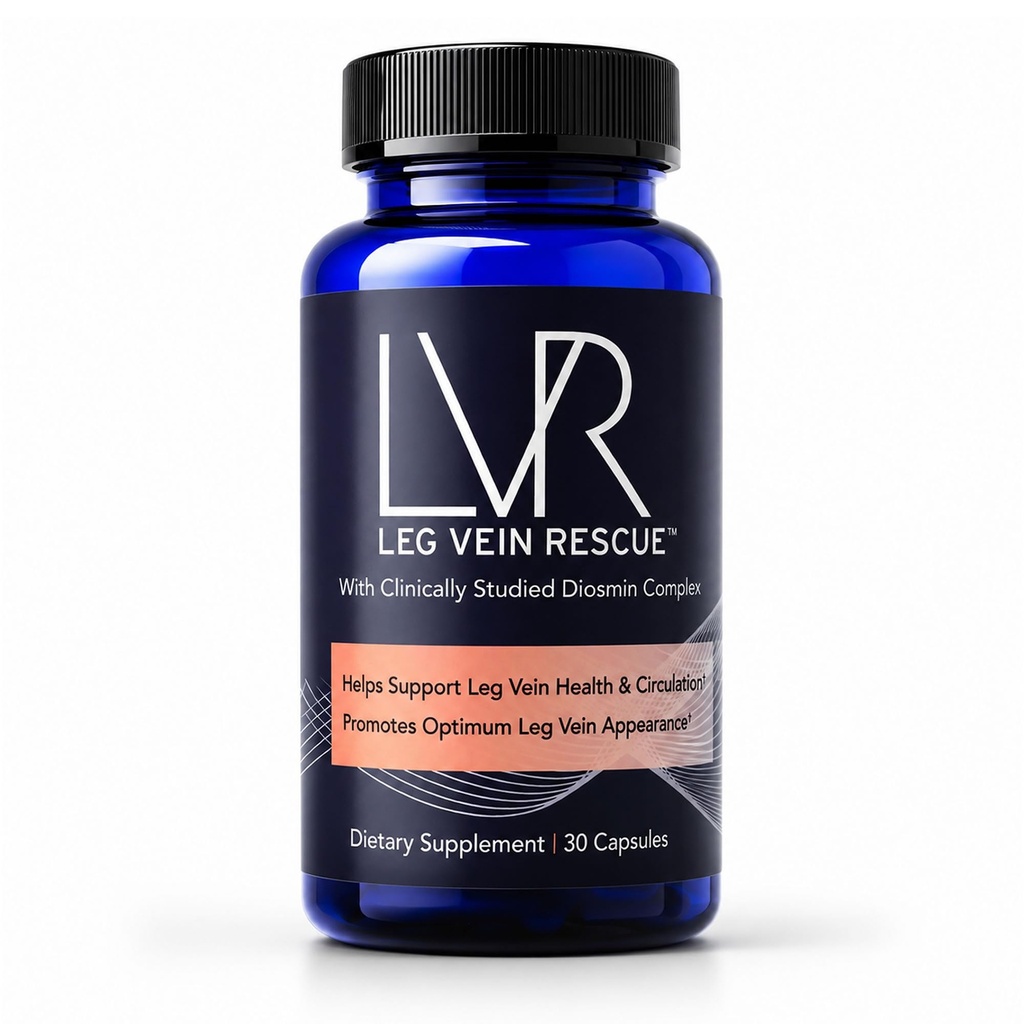 Diosmin cliniquement étudié Varicose vein and gigot Circulation Support 30 jours d'approvisionnement - Veines d'araignées et jambe Edema Relief Citrus Bioflavonoïdes Supplément santé naturel (30 capsules)