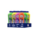 Not Rocket Science Protein Water - Lemon Lime + Mango Orange + Mixed Berry + Green Apple| 22g Clear Whey Protein Isolate | 1300mg Electrolytes | 5g BCAAs | Zero Sugar | High Protein Drink | 500ml Pack of 12