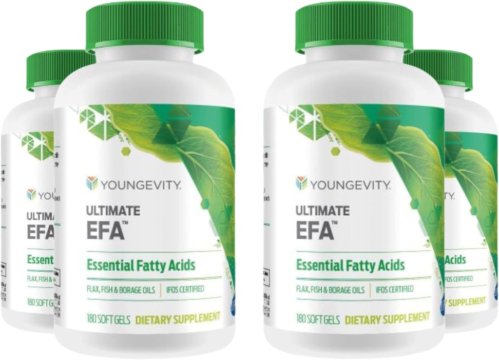 Youngevity Ultimate EFA - Source organique d'acides gras essentiels.