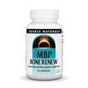 Source Naturals MBP Bone Renew, Protéine de lait pour le support de densité avancé* - 60 Capsules
