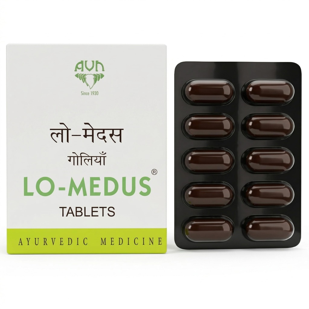 A-V-N LO-MEDUS 120 TABLETS II Ayurvedic II