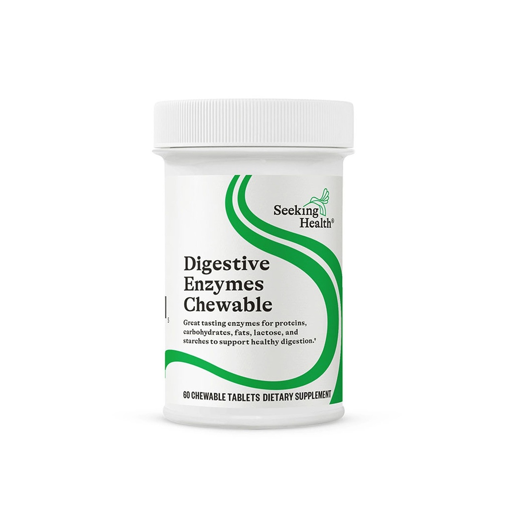 Recherche d'enzymes digestives pour la santé Supplément enzymatique chirurgical, végétalien et végétarien pour soutenir la digestion saine et le confort digestif avec Amylase, Protease et Lipase (60 comprimés)