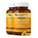 Carbamide Forte Curcumin With Piperine Tablets With 95% Curcuminoids | Immunity Boosters Tablet For Adults With Curcuma Longa, Turmeric Powder & Ginger 90 Veg Curcumin Tablets (Pack Of 2)