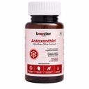 Booster Astaxanthin+ 8mg Natural Astaxanthin Capsules with AstaReal & Hytolive Olive Extract | Antioxidant for Skin, Eyes & Heart | 30 Veg Capsules